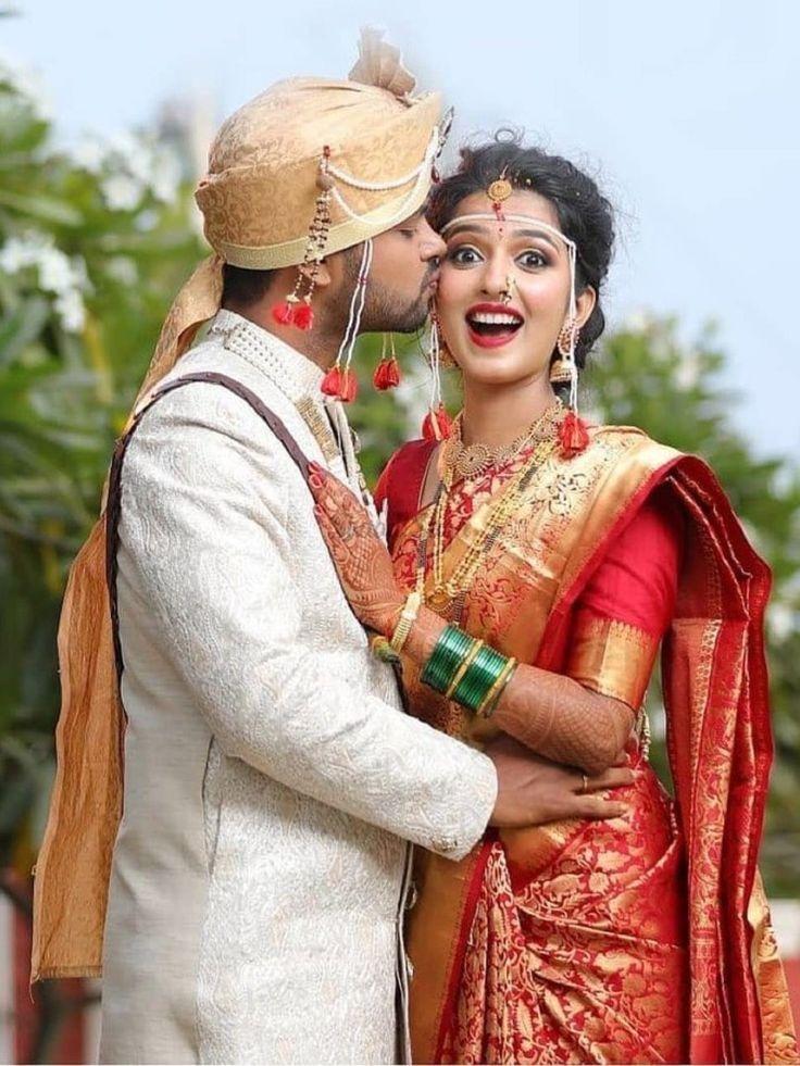 Couple Indian Wedding Photography Pose