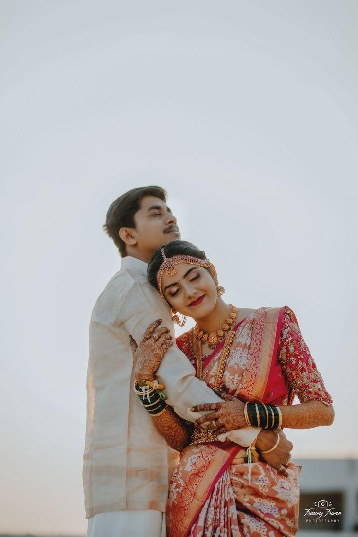 Couple Indian Wedding Photography Pose