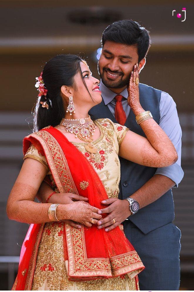 Couple Indian Wedding Photography Pose