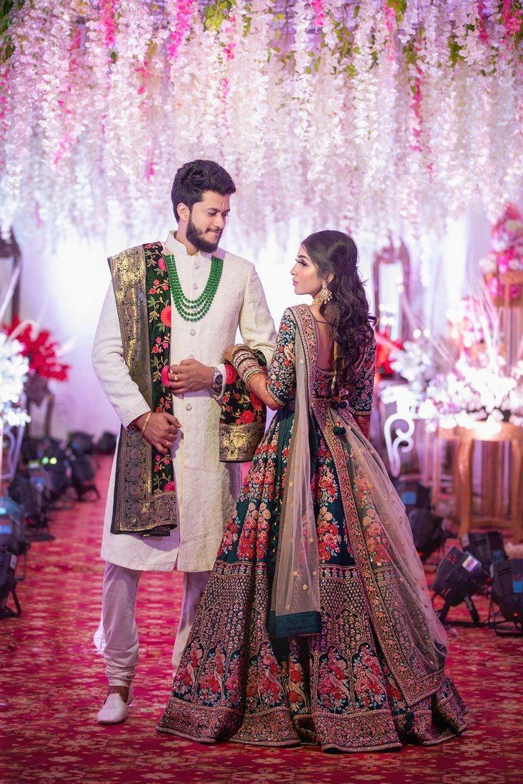 Couple Indian Wedding Photography Pose