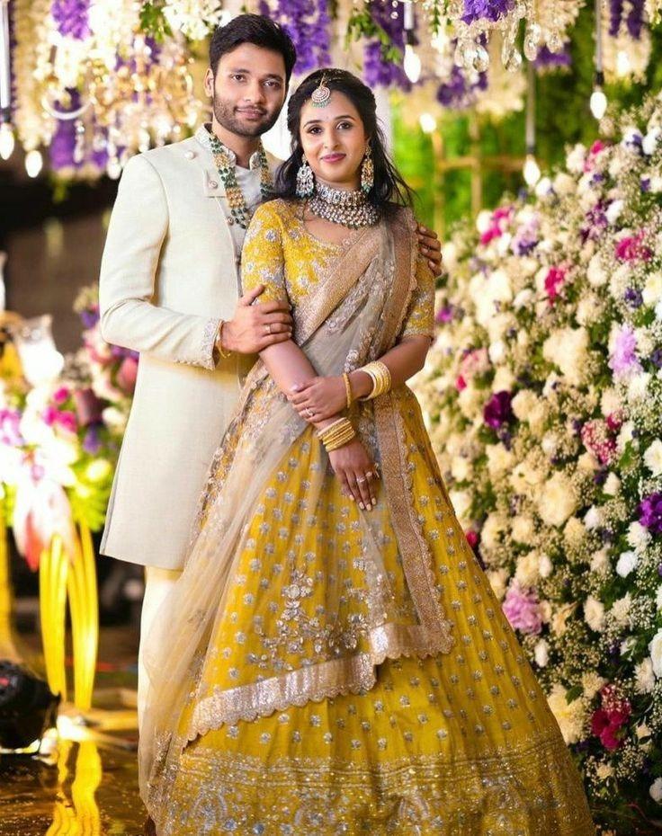 Couple Indian Wedding Photography Pose